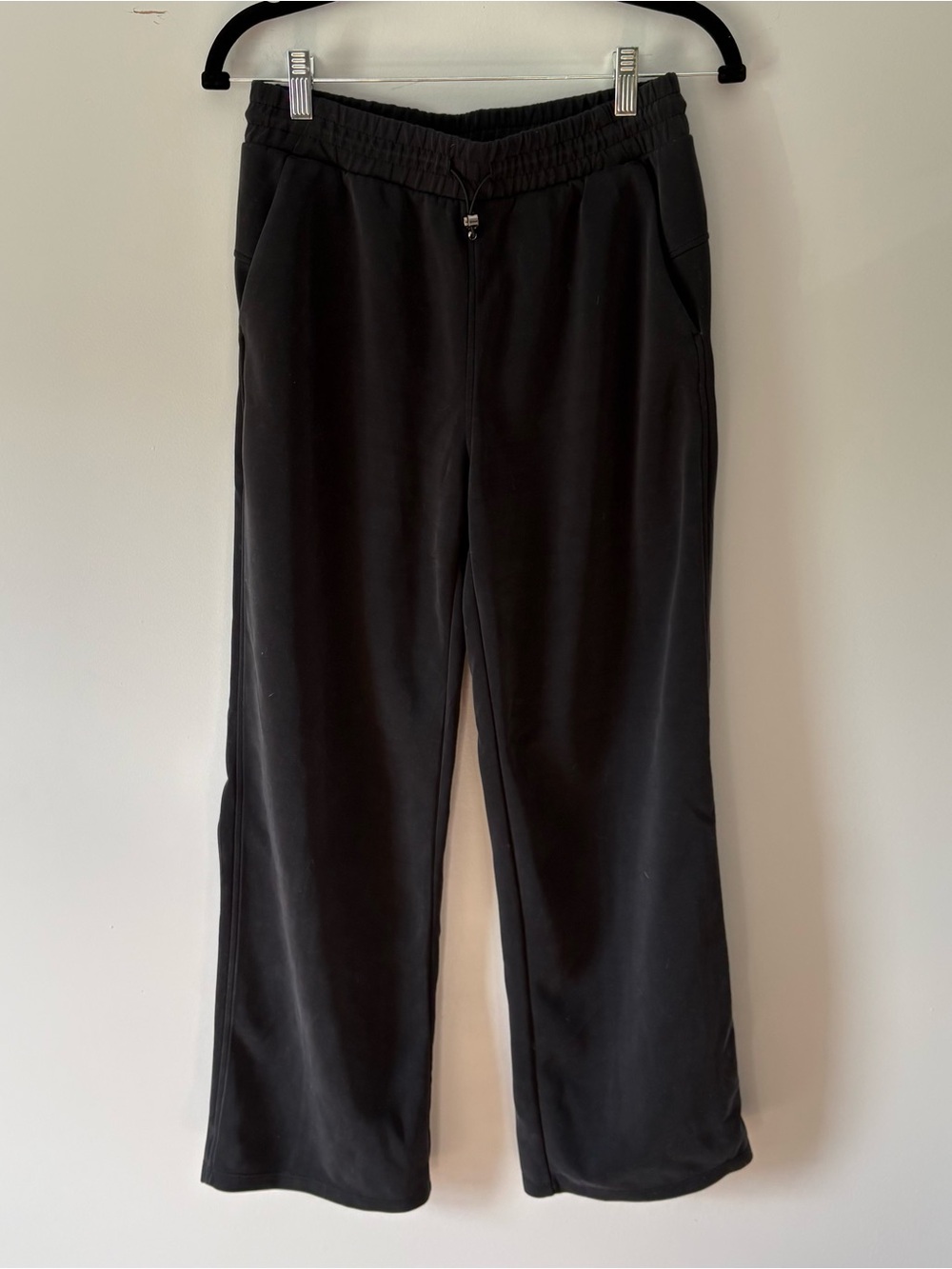 Ododos women’s modal soft wide leg pant with pockets and adjustable shock cord